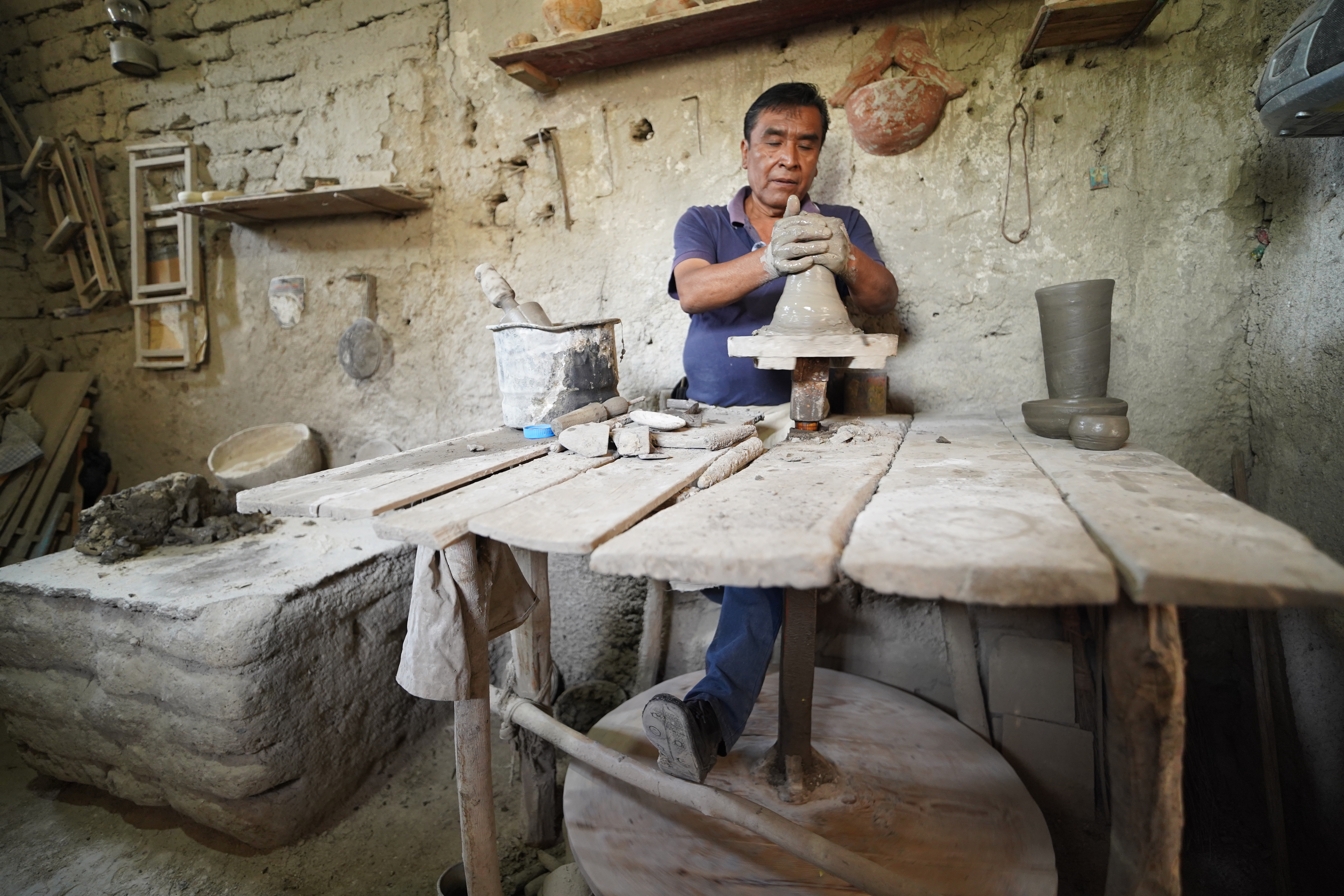 Roberto Herrera, Alfarero de Tula, Tamaulipas